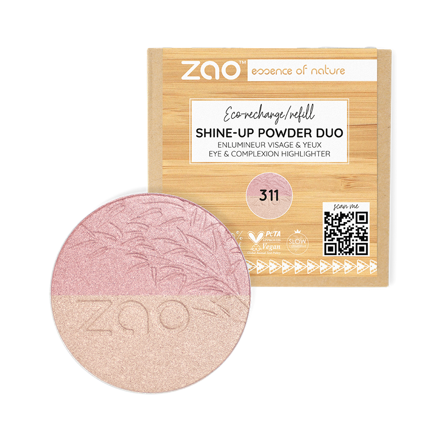 Zao Shine Up Powder Duo 311