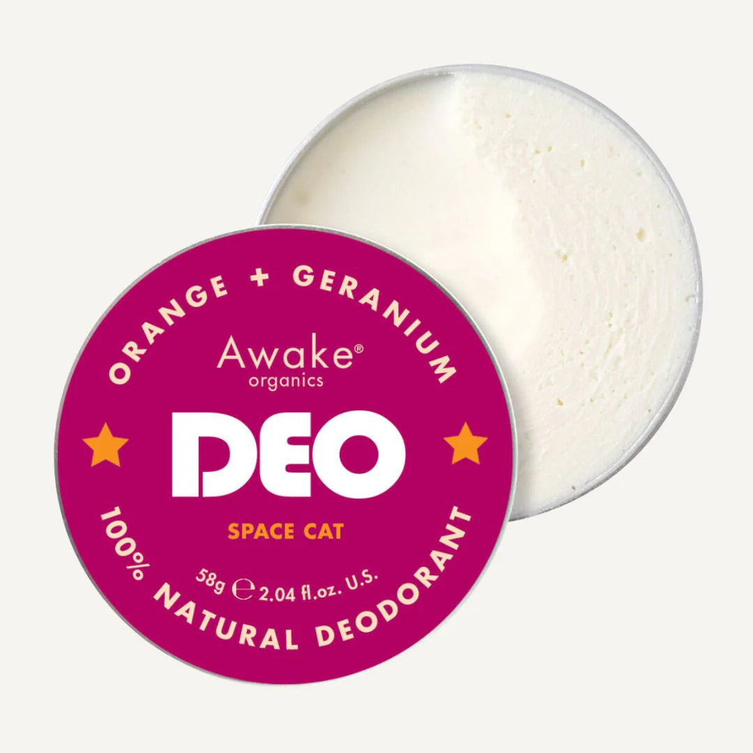 Awake Organics Natural Space Cat Probiotic Deodorant Bicarb Free
