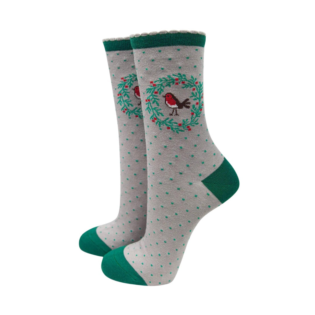 Women’s Festive Bamboo Socks