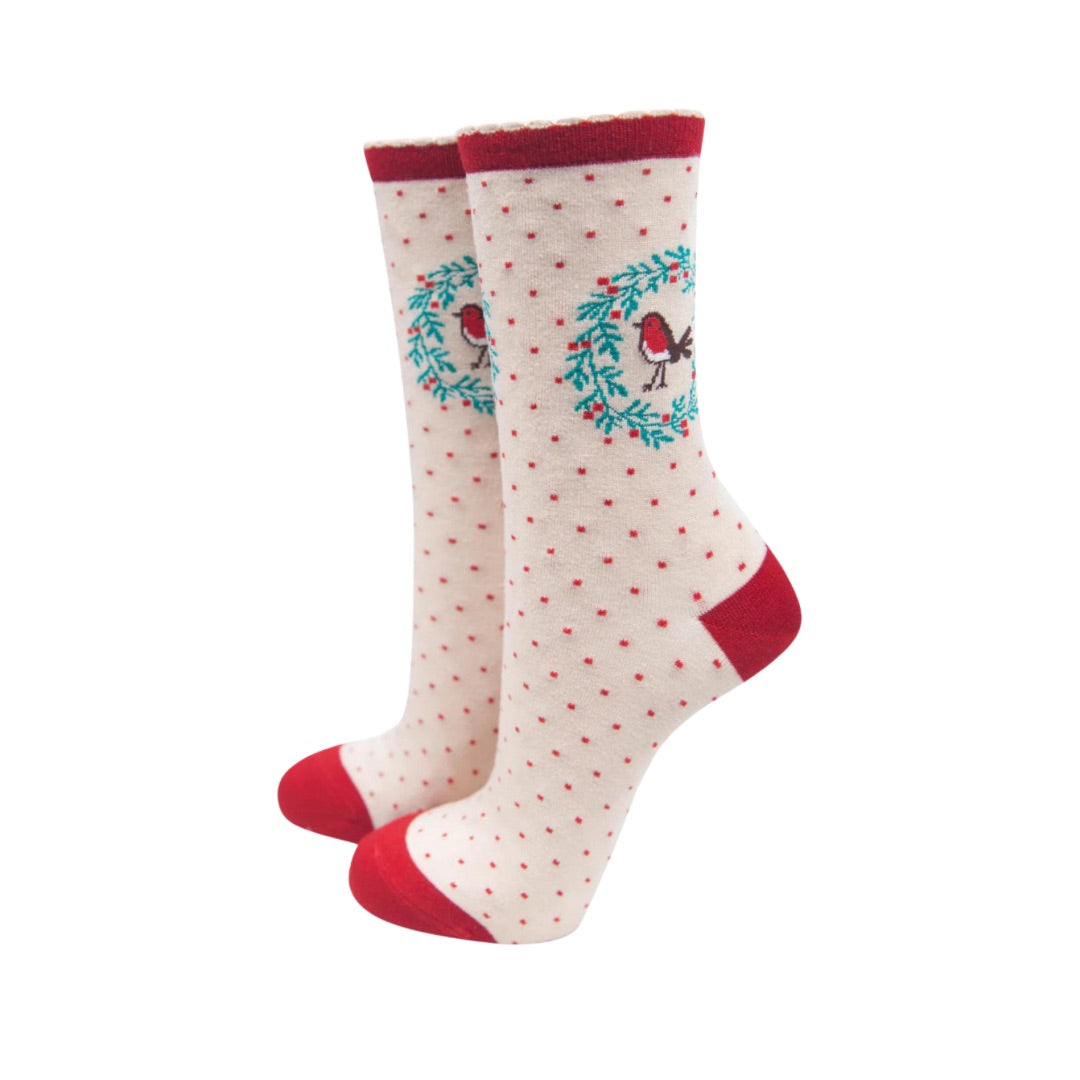 Women’s Festive Bamboo Socks