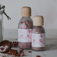 Rose Bath Salts, Natural, Organic, Relaxing Bath, Vegan, Handmade