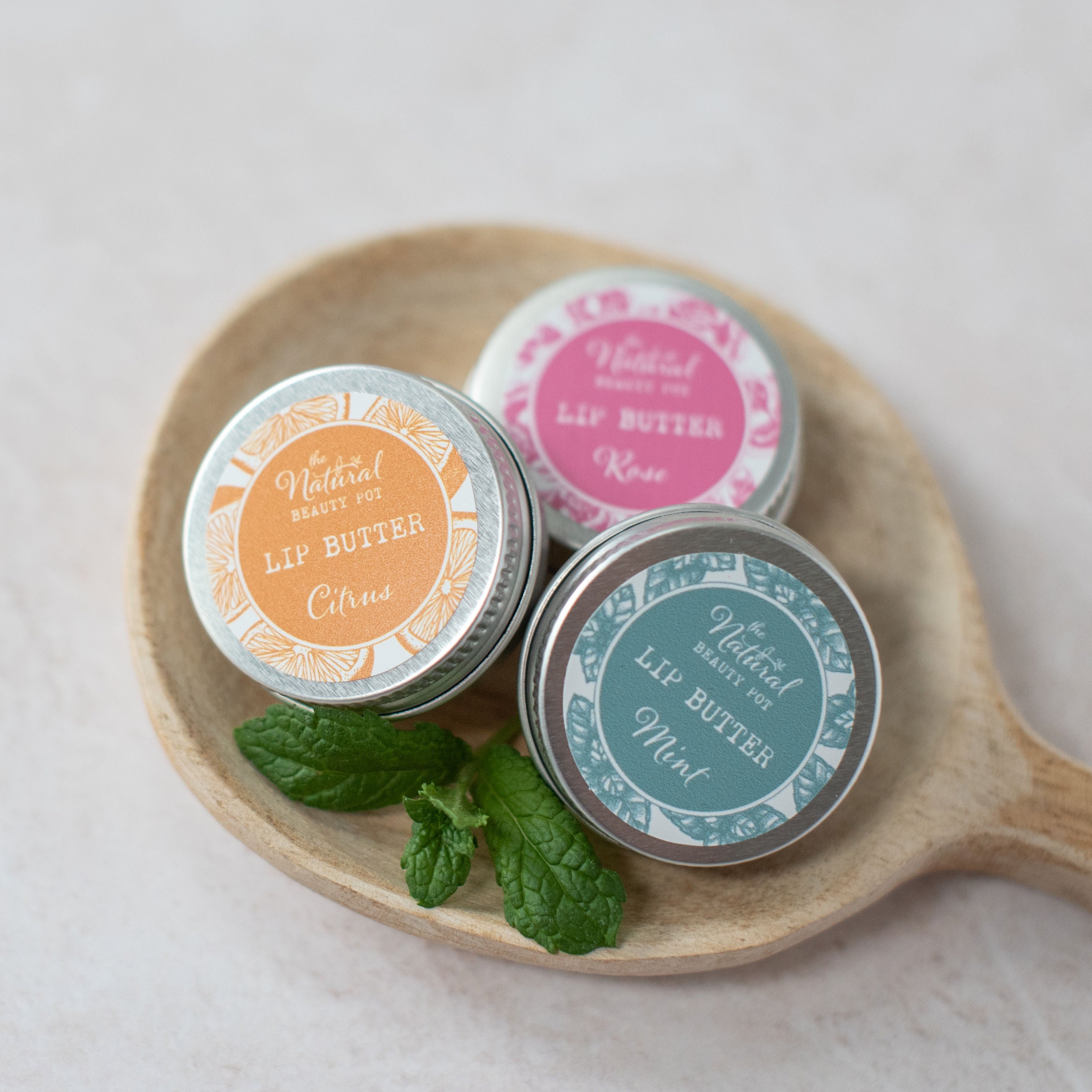 Lip Butters 10ml £4 The Natural Beauty Pot