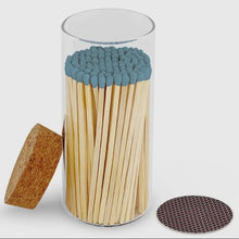 Coloured Matches - Large Tube with Cork