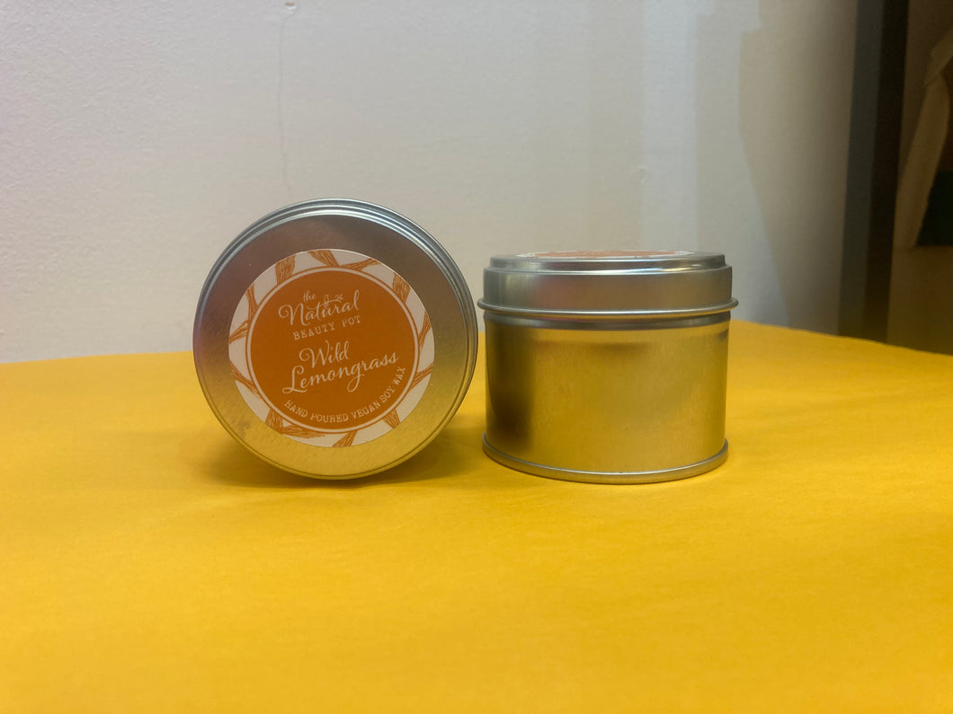 Wild Lemongrass Soy Candle Tin