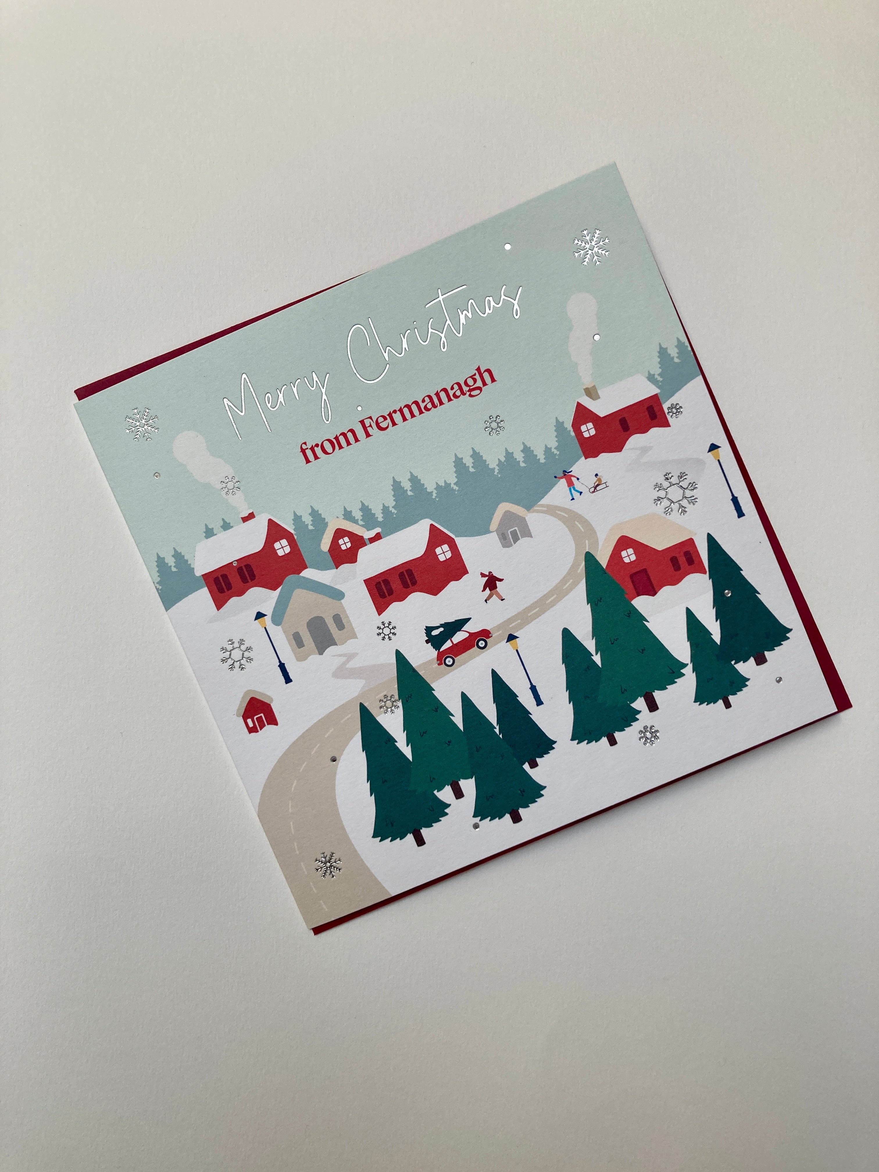 Merry Christmas from Fermanagh Card New design