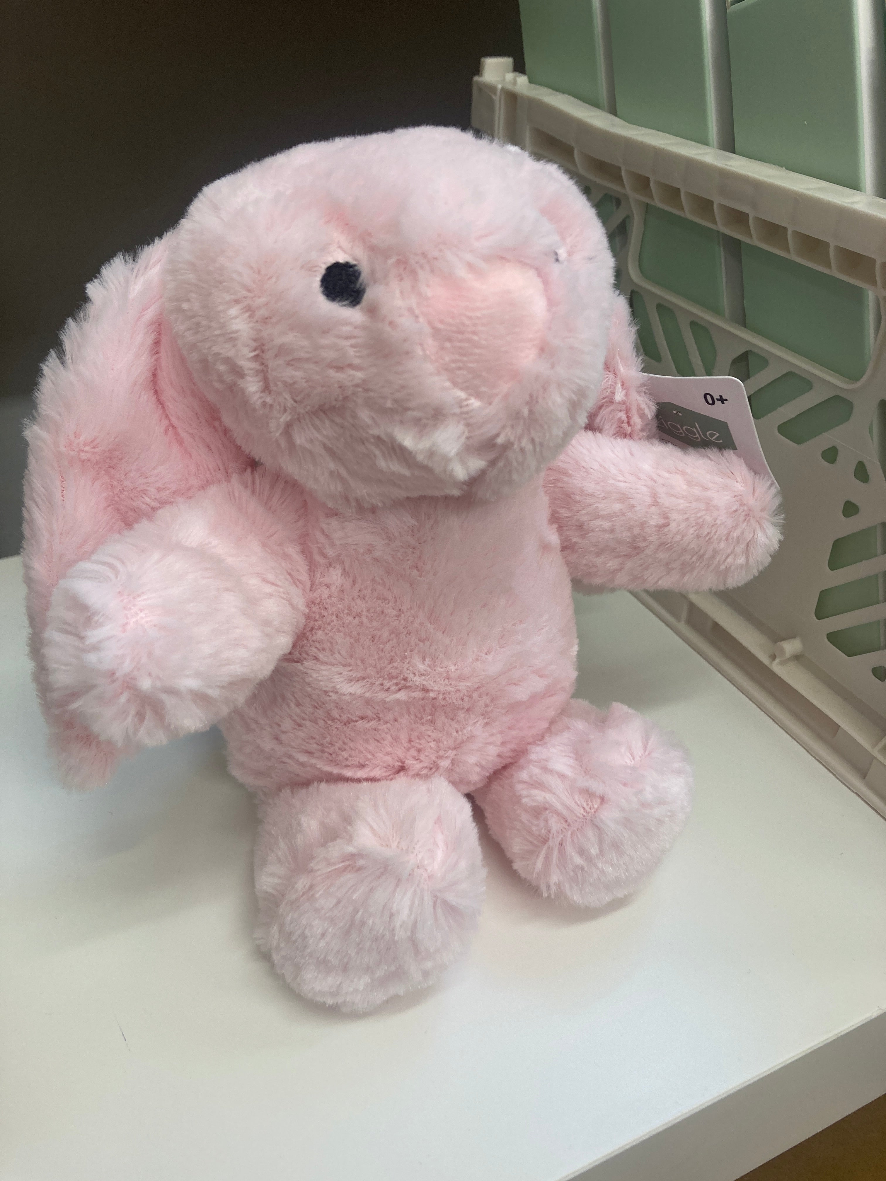 Pink Plush Bunny Toy