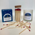 Coloured Matches - Large Tube with Cork