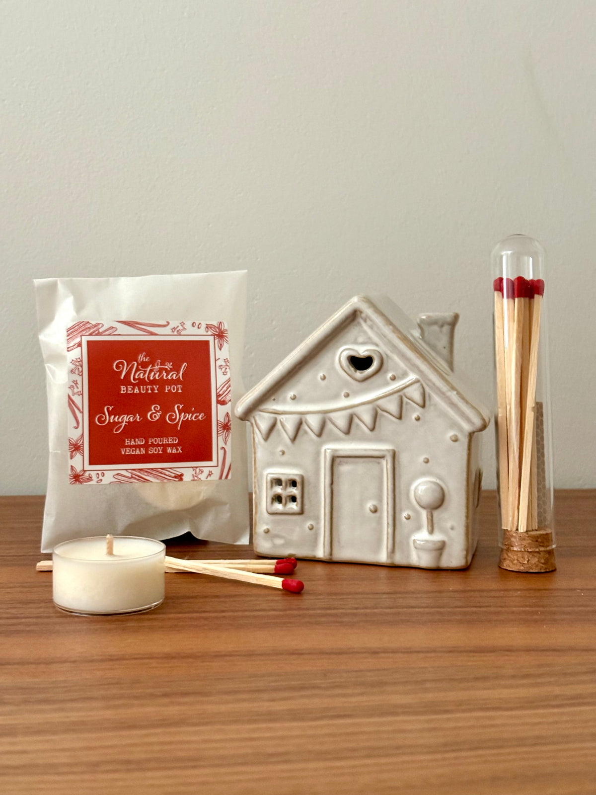 Sugar & Spice Scented Tea Light Gift Set