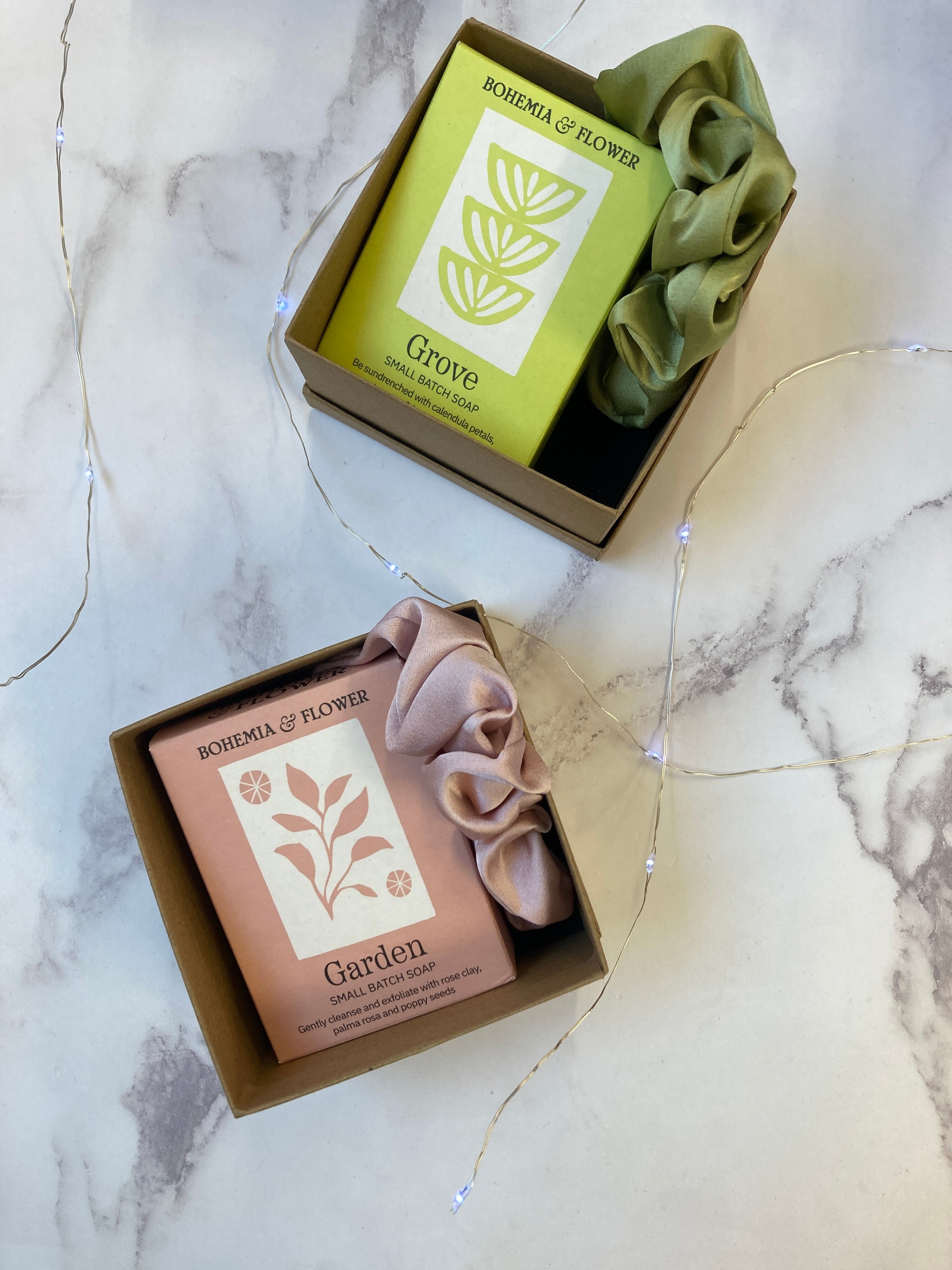 Scrunchie & Soap Gift Box