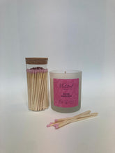 Coloured Matches - Large Tube with Cork