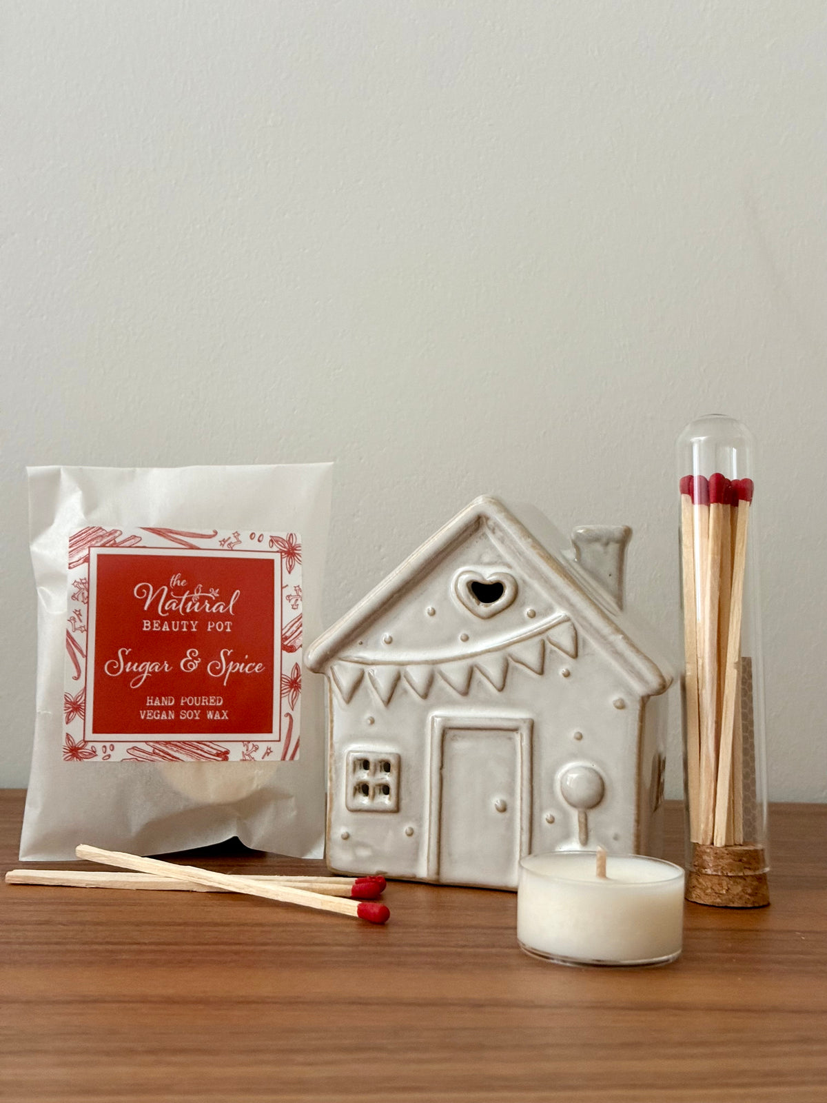 Sugar & Spice Scented Tea Light Gift Set