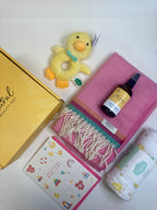 Pink & Yellow Baby Girl Gift Box