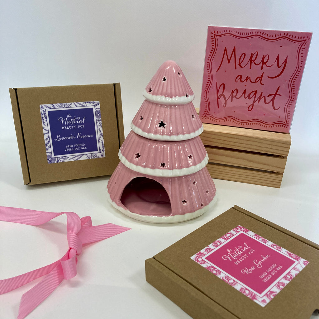 Pink Christmas Tree Wax Melt Bundle