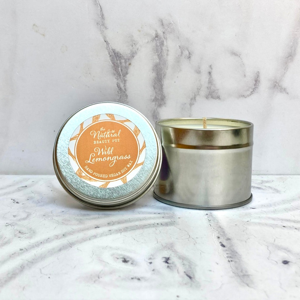 Wild Lemongrass Soy Candle Tin