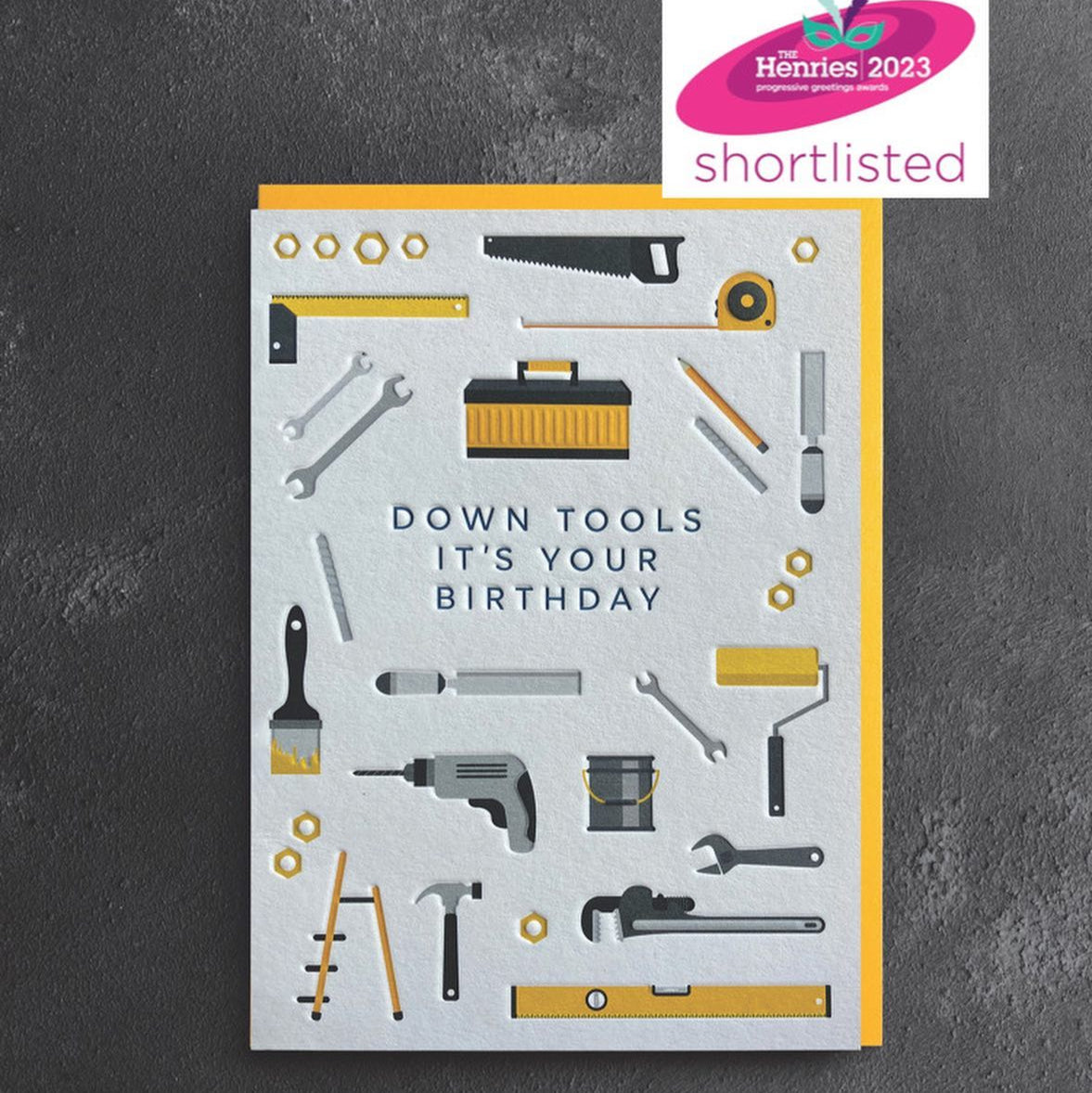 Happy Birthday Card Down Tools