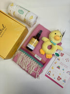 Pink & Yellow Baby Girl Gift Box