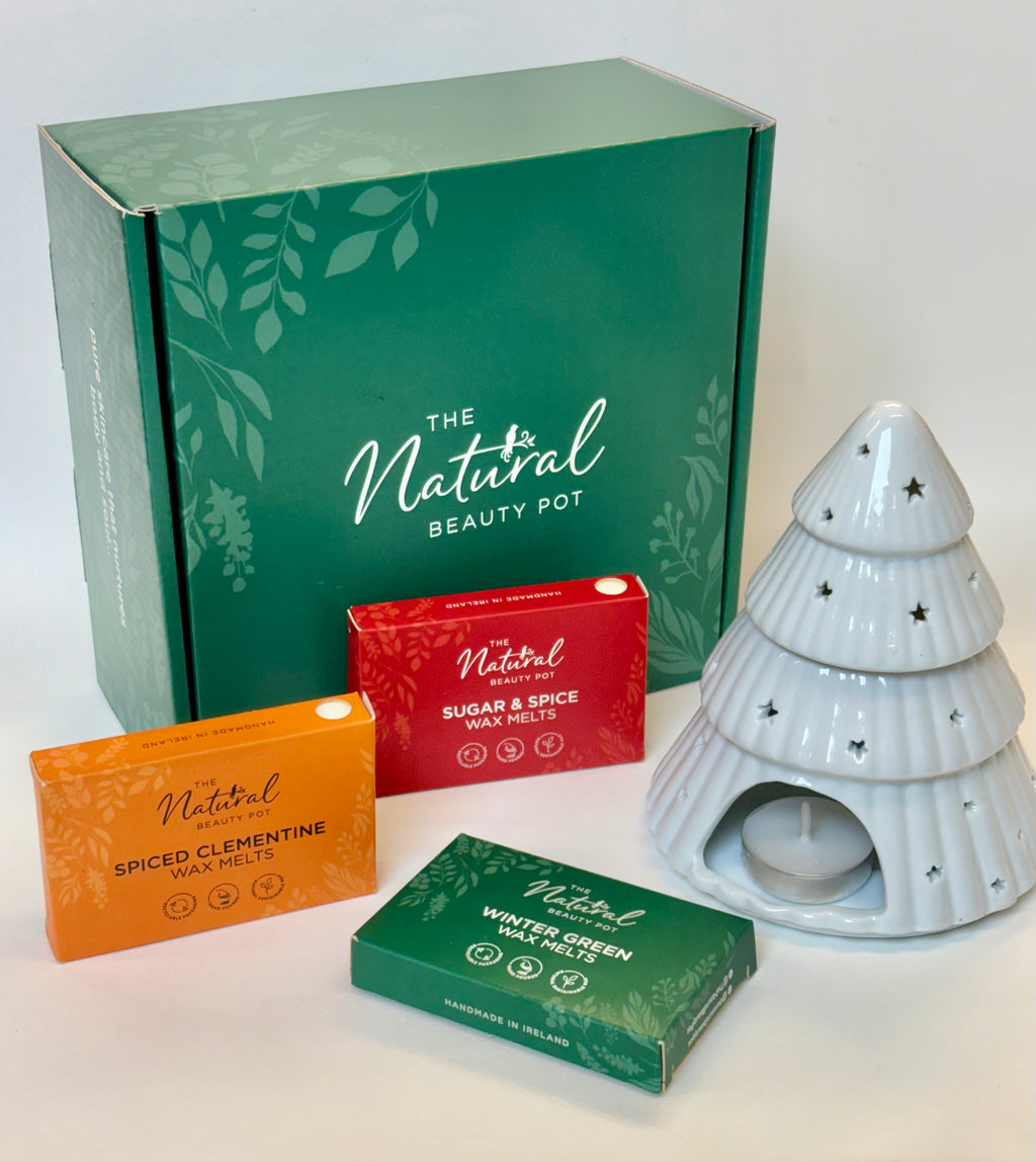 Christmas Tree Burner & Wax Melt Gift Set