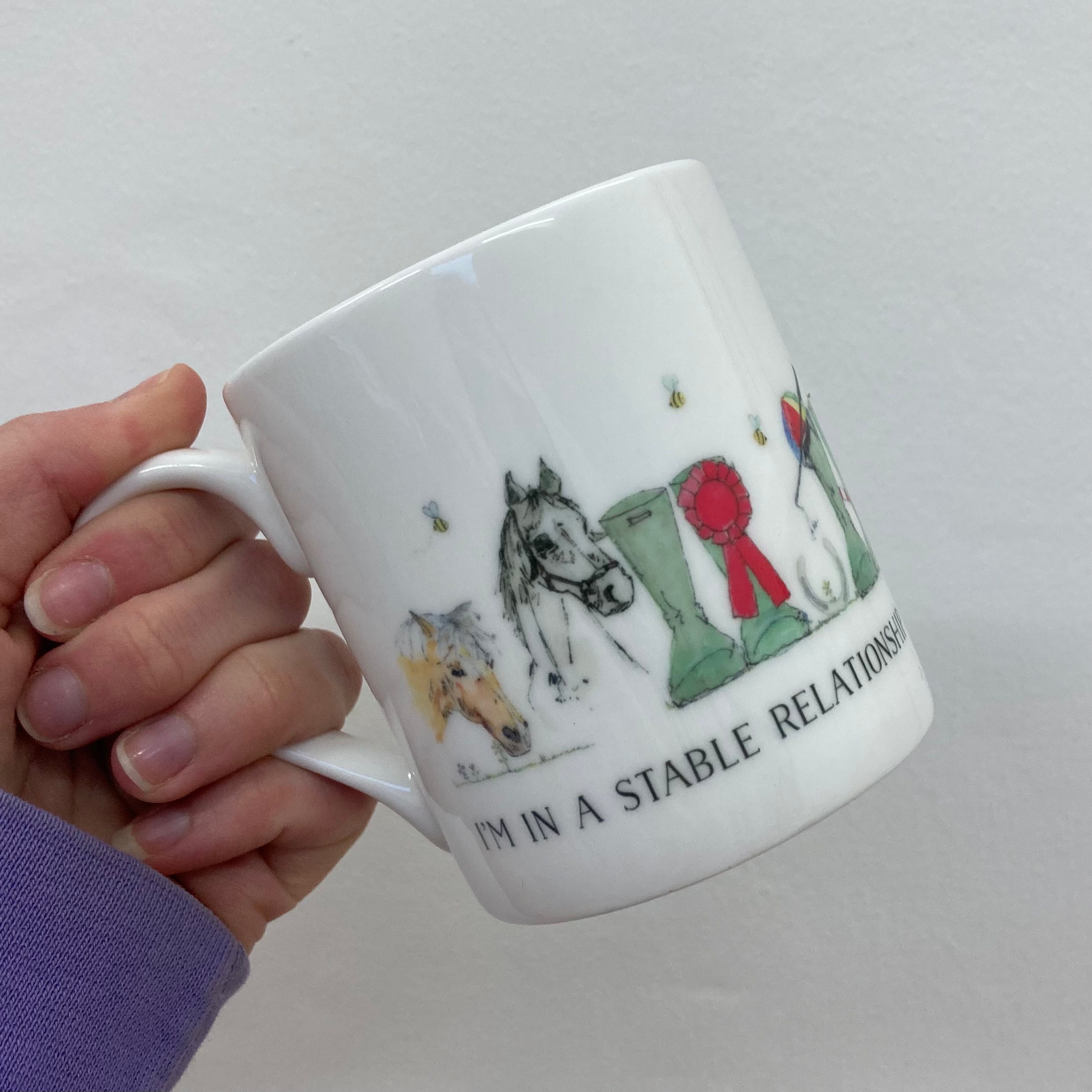 Horse Lover Bone China Mug