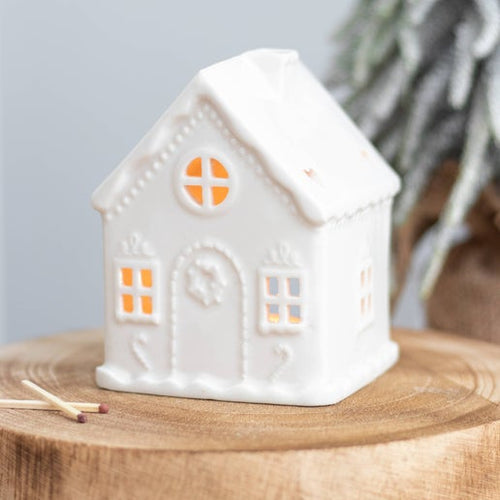 Gingerbread House Tea Light Holder