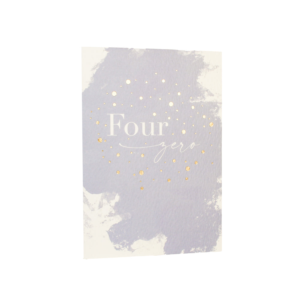 Milestone Birthday Card