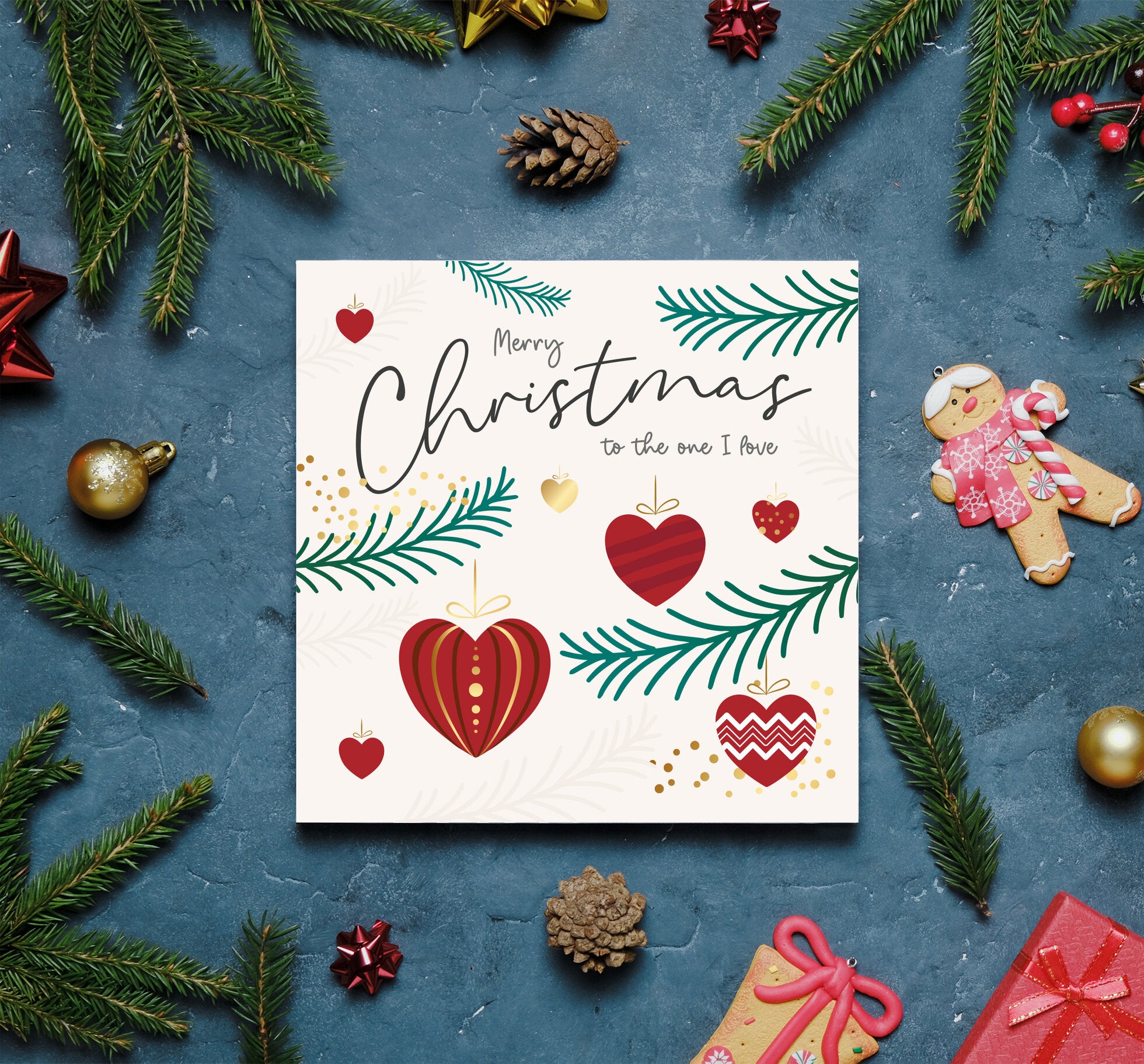 Merry Christmas to the One I Love Card