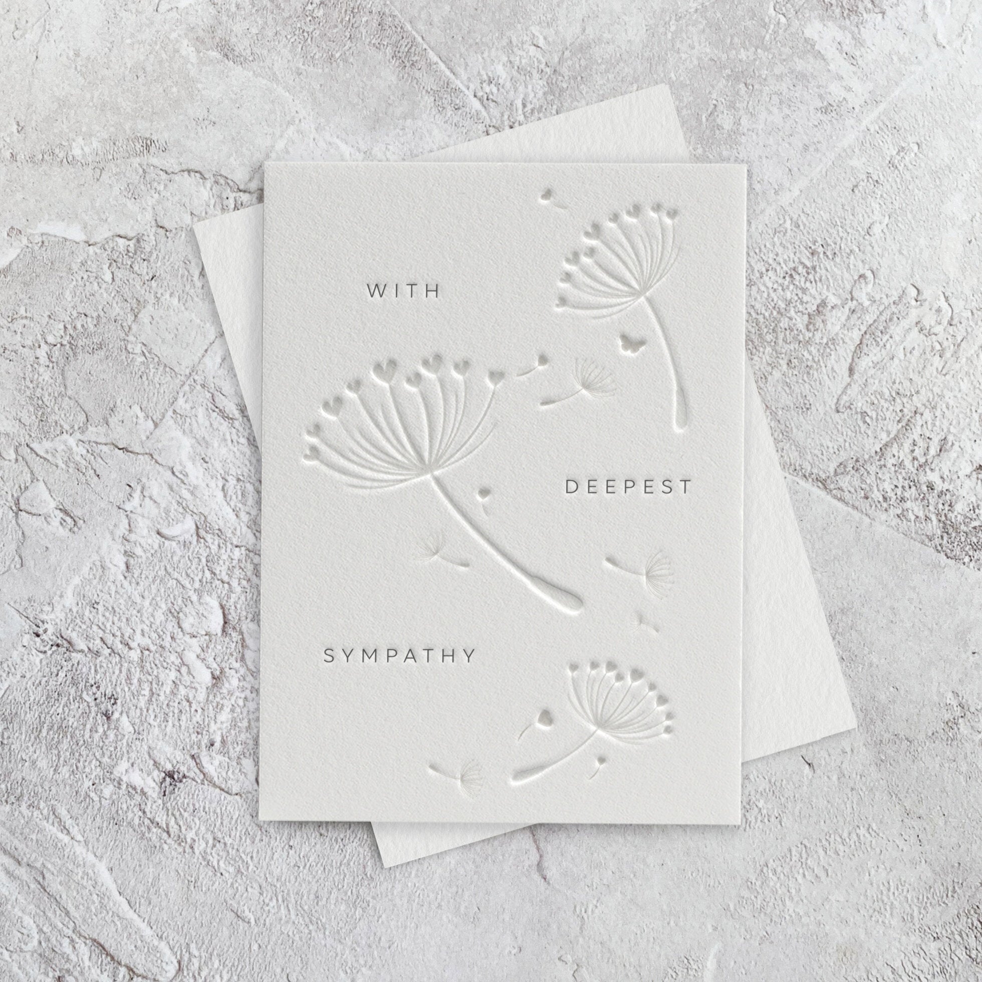 With Deepest Sympathy Card I'm Pressed