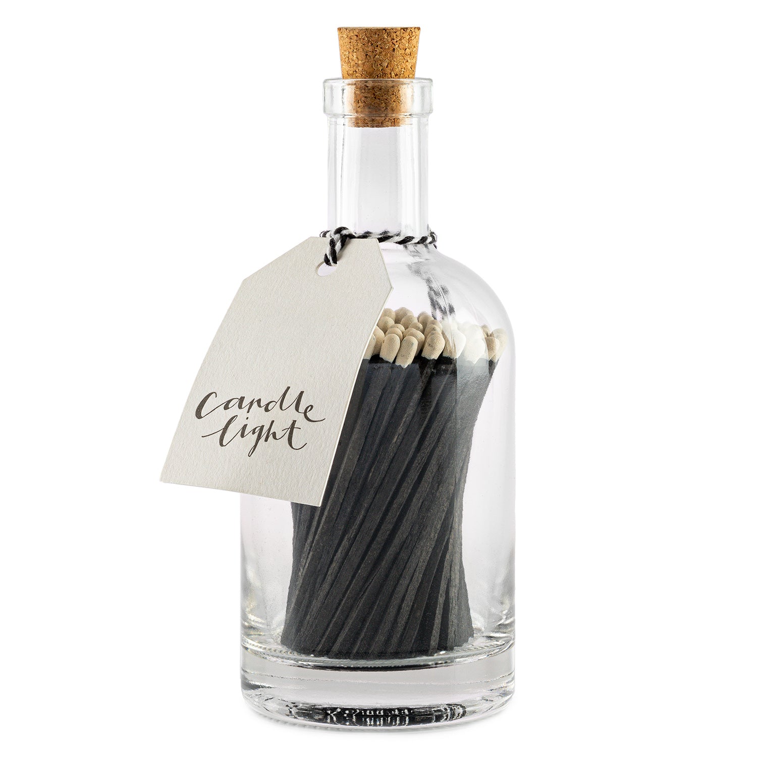 Matches Glass Bottle