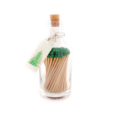 Matches Glass Bottle