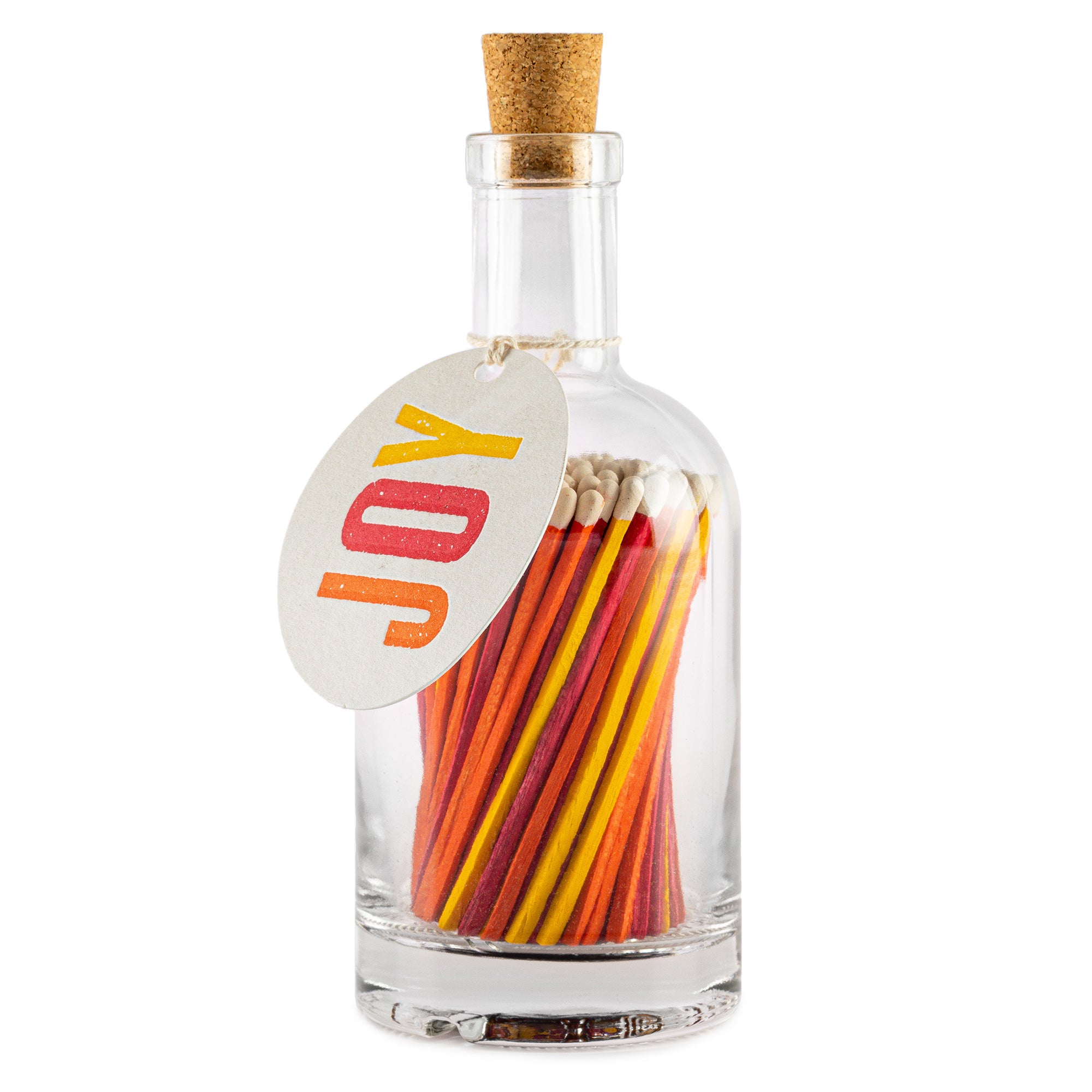 Matches Glass Bottle