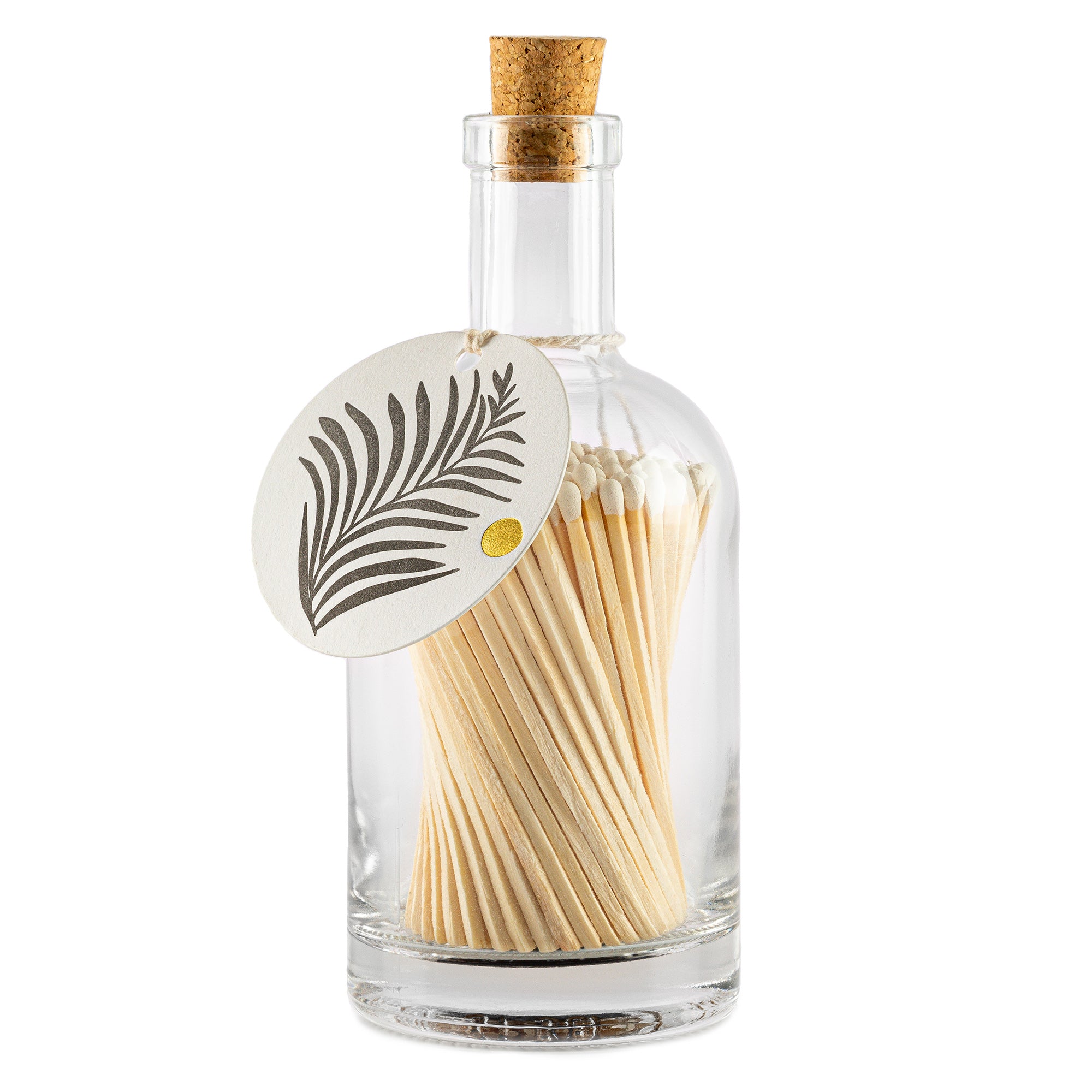 Matches Glass Bottle