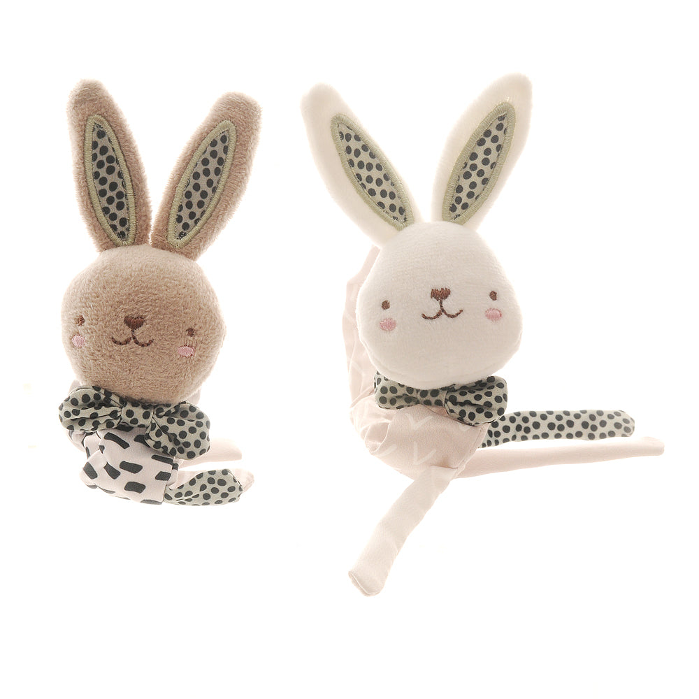 Baby Bunny Wrist Rattles