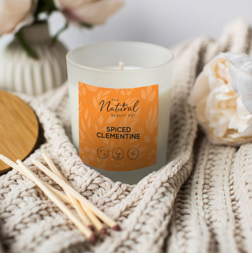 Spiced Clementine 30cl Natural Candle