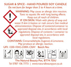 Sugar & Spice Soy Candle 30cl