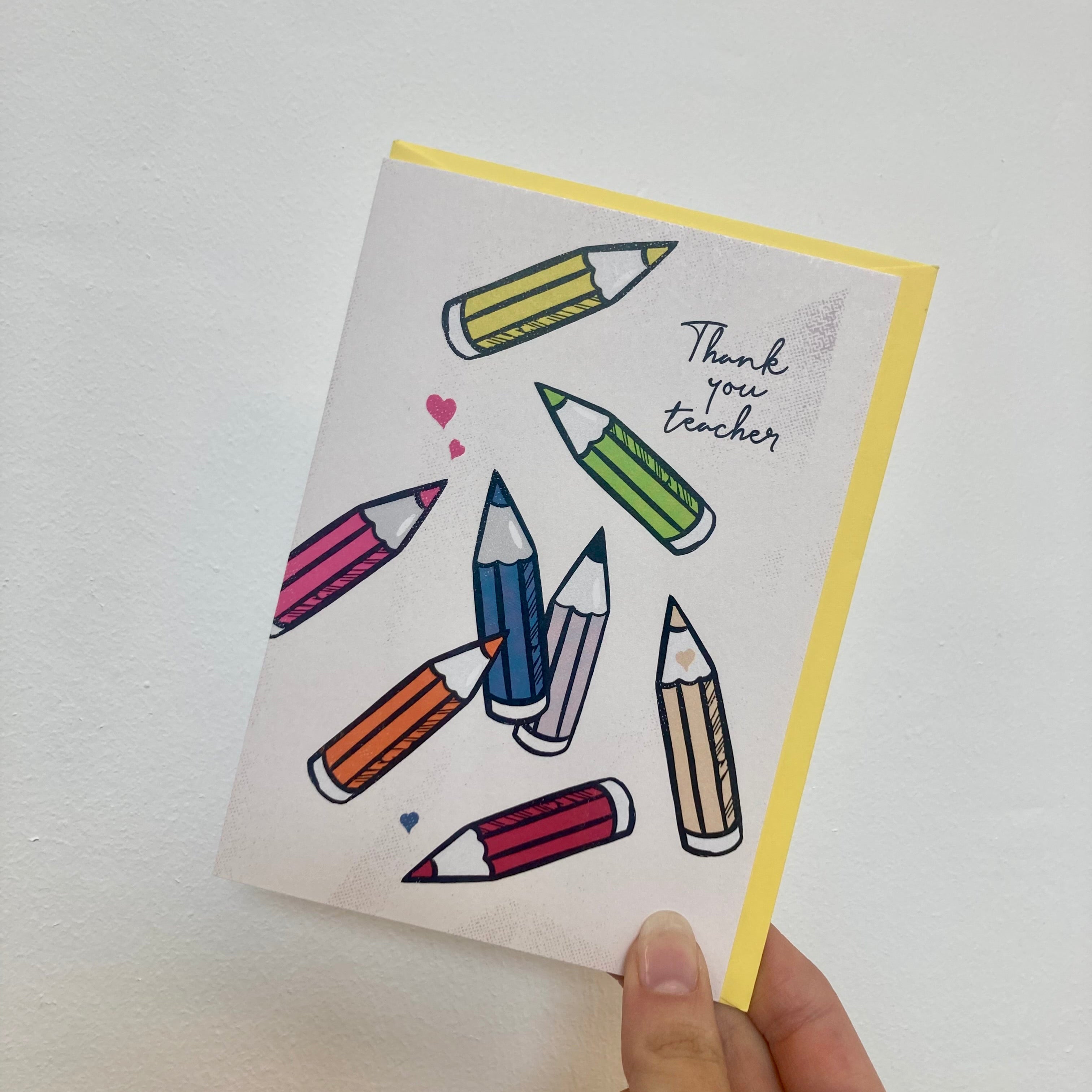 Thank You Teacher Card