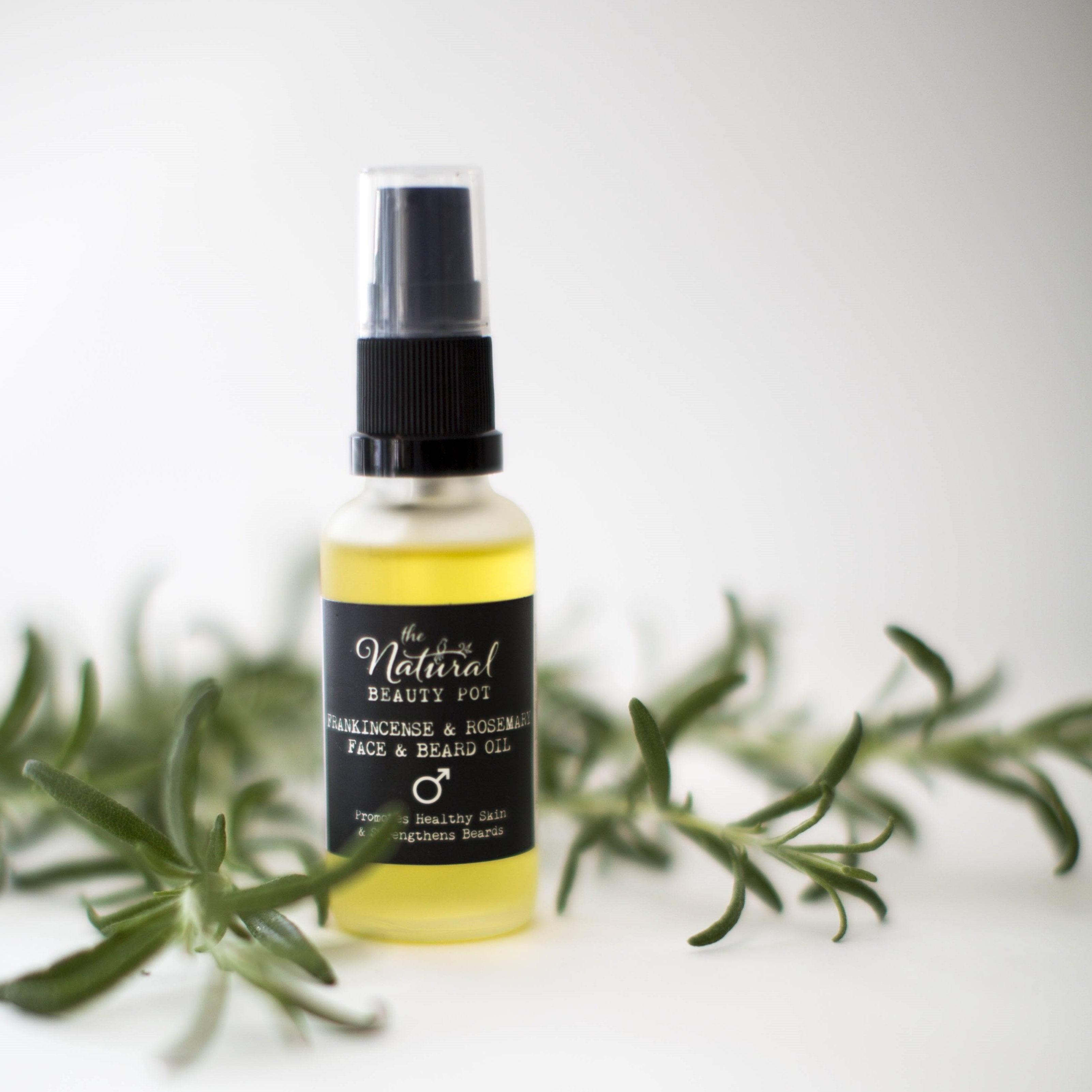 Frankincense Rosemary Facial Oil, Natural, Organic, Vegan, Cruelty Free