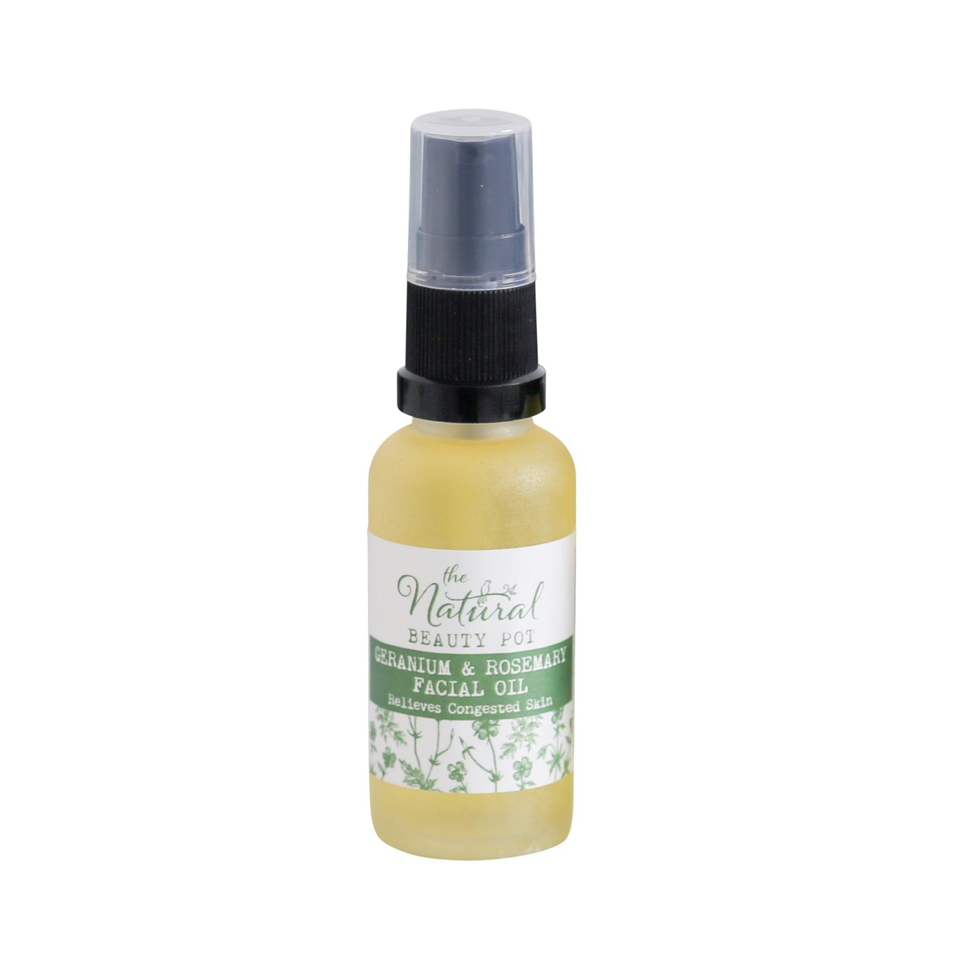 Geranium & Rosemary Facial Oil for oily problematic skin