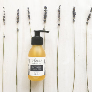 Lavender Body Oil, Natural, Organic, Handmade, Vegan, Cruelty Free