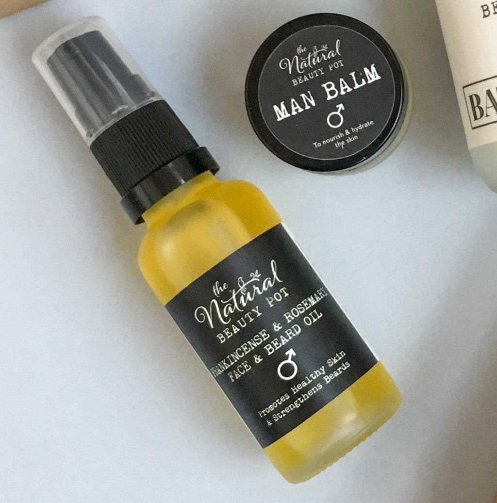 Frankincense Rosemary Facial Oil, Natural, Organic, Vegan, Cruelty Free