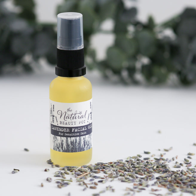 Lavender Facial Oil, Sensitive Skin Moisturiser, Lavender Face Oil, Natural, Organic,