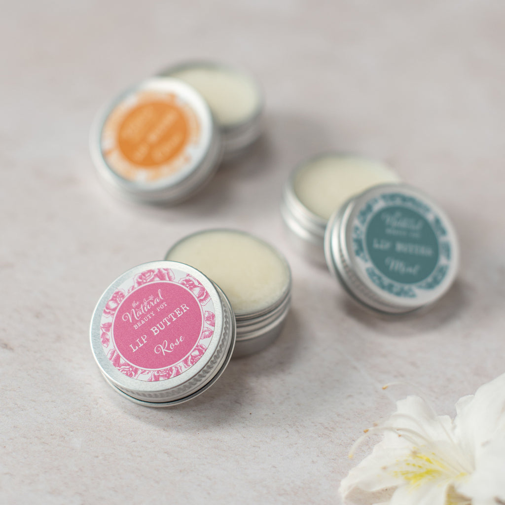 Lip Butters 10ml £4 The Natural Beauty Pot
