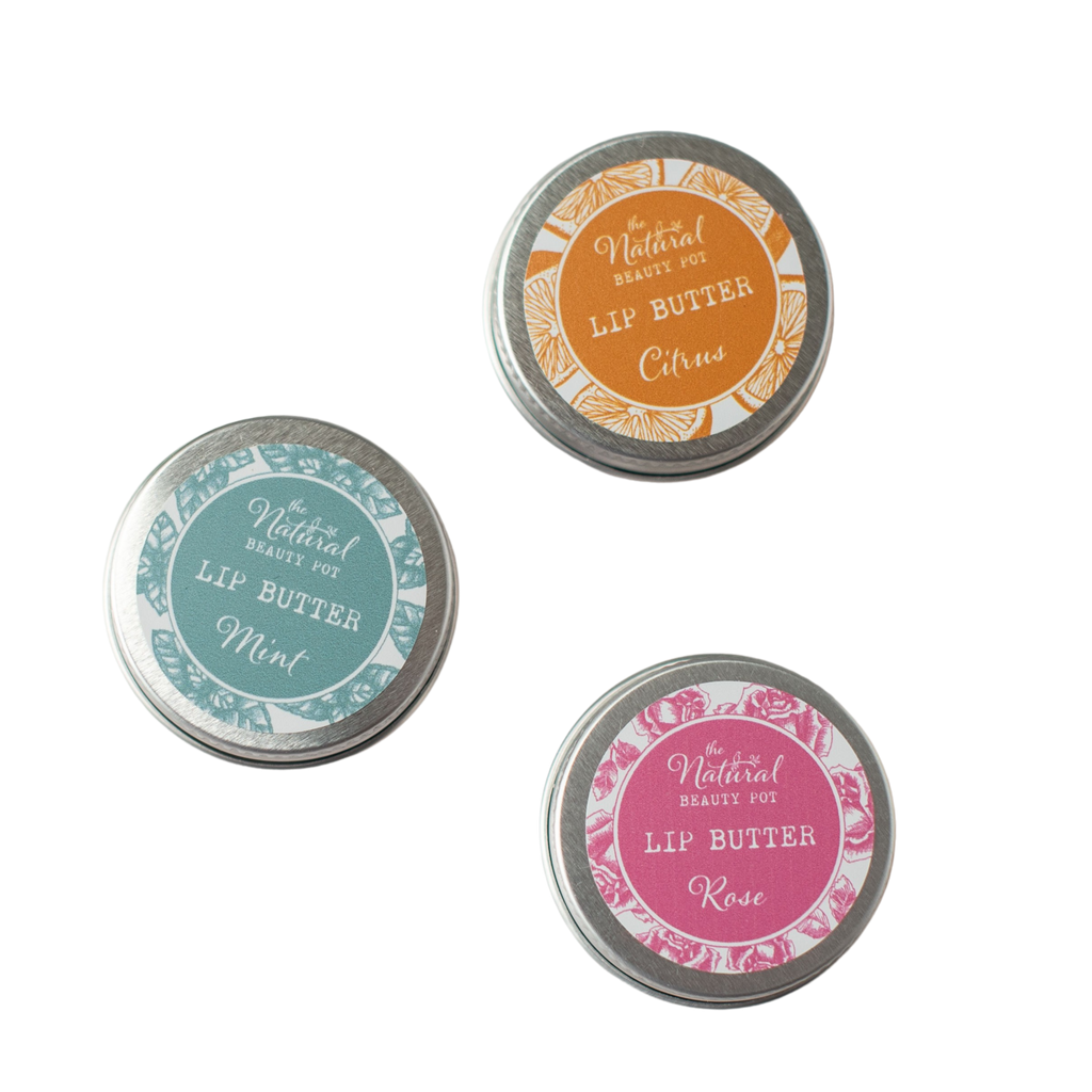 Lip Butters 10ml £4 The Natural Beauty Pot