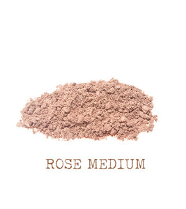Rose Medium Mineral Foundation The Natural Beauty Pot