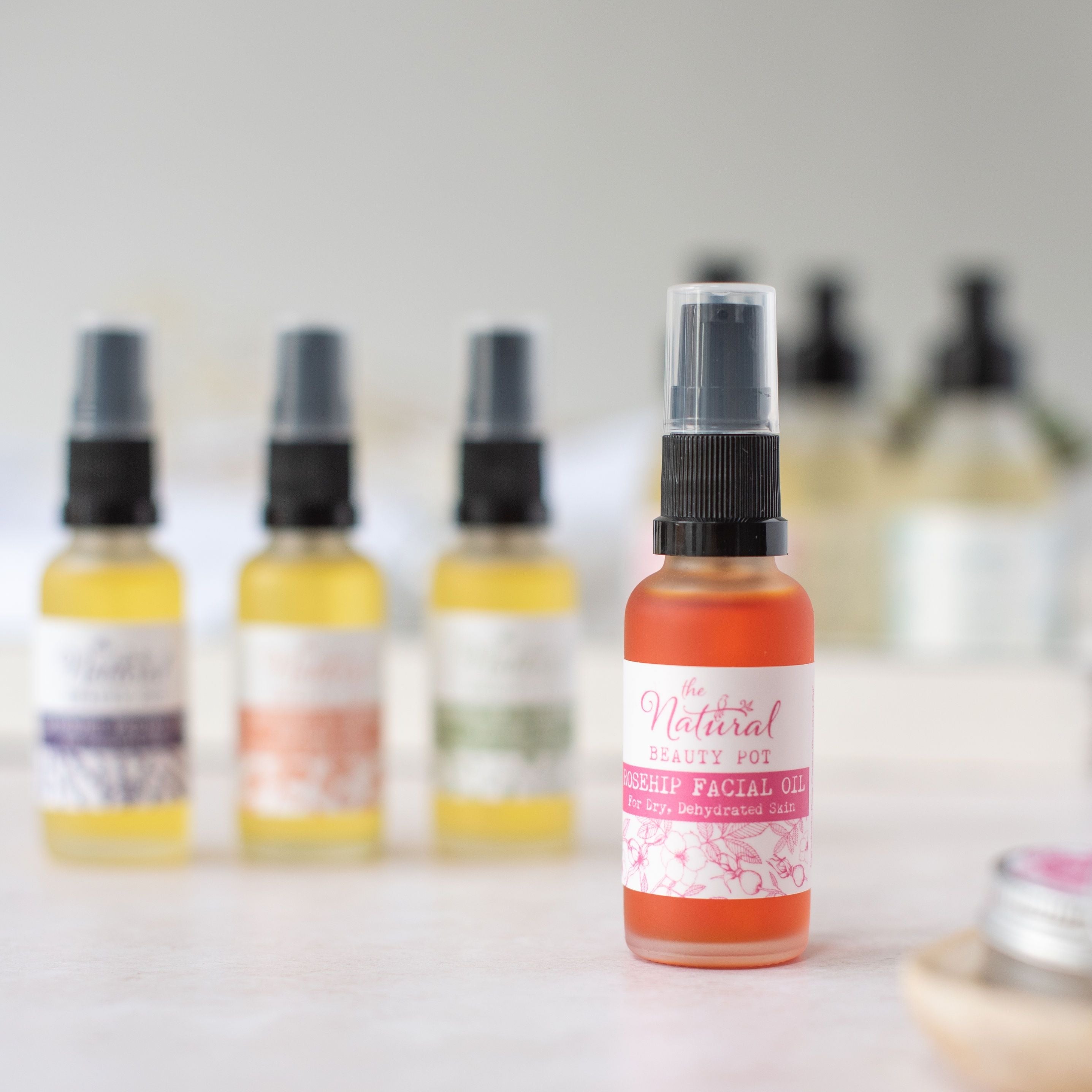 Rosehip Facial Oil dry dehydrated skin