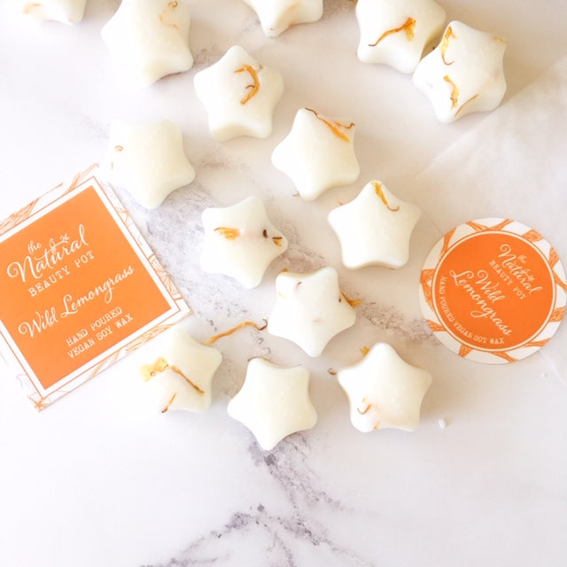 Wild Lemongrass Soy Wax Melts | Hand Poured | Vegan