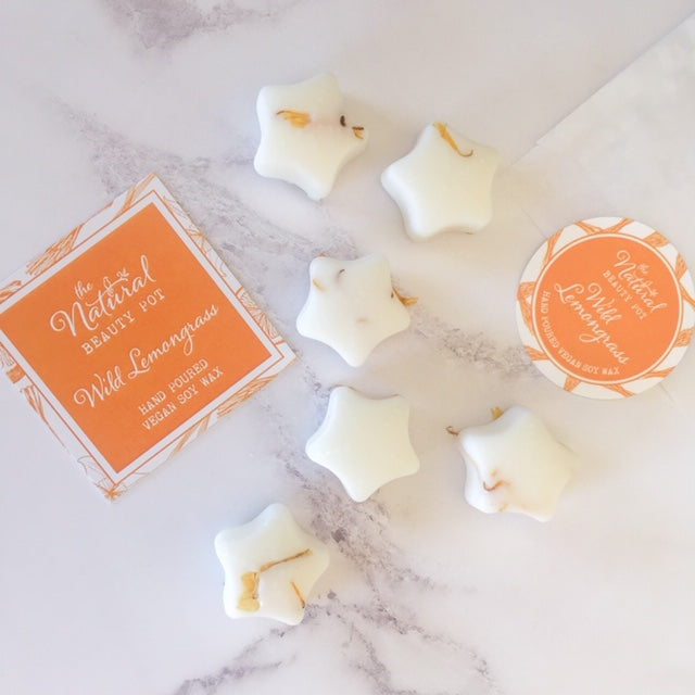Wild Lemongrass Soy Wax Melts | Hand Poured | Vegan